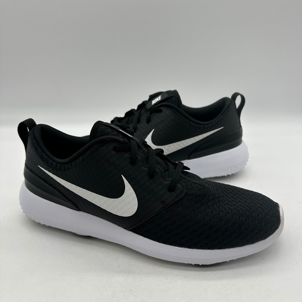Nike CD6065-001 Mens Size 8 Black Roshe G Spikeless Mesh Lightweight Golf Shoes